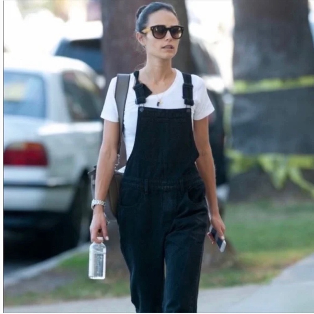 PAIGE Sierra High Waist Denim Overalls - Picture 8 of 11